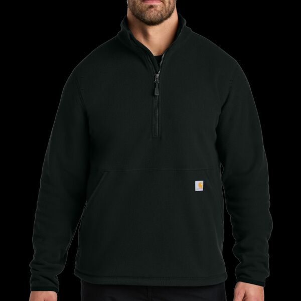 Textured 1/2 Zip Fleece Jacket Thumbnail
