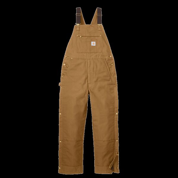 Short Firm Duck Insulated Bib Overalls Thumbnail