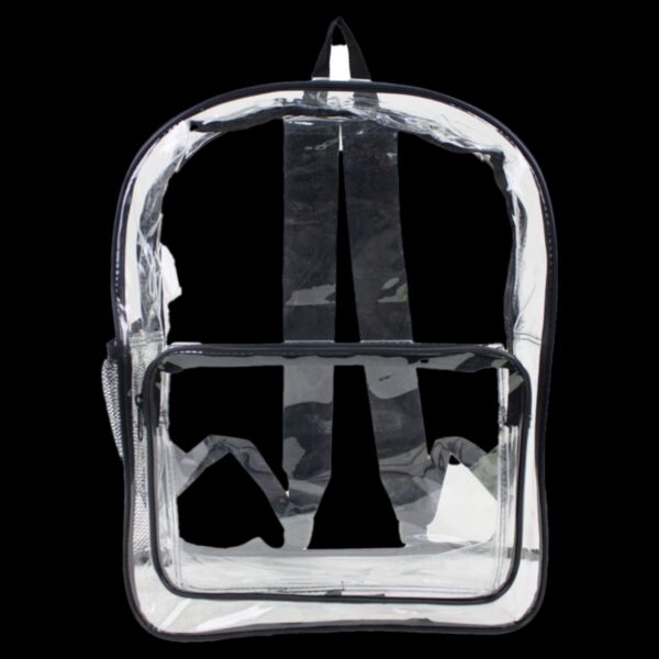 Large 17" Heavy Duty Clear Backpack Thumbnail