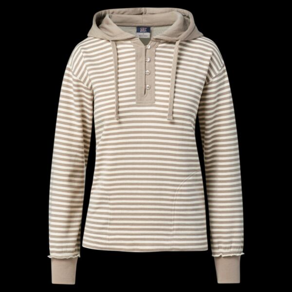 Women's Alina Henley Hooded Sweatshirt Thumbnail