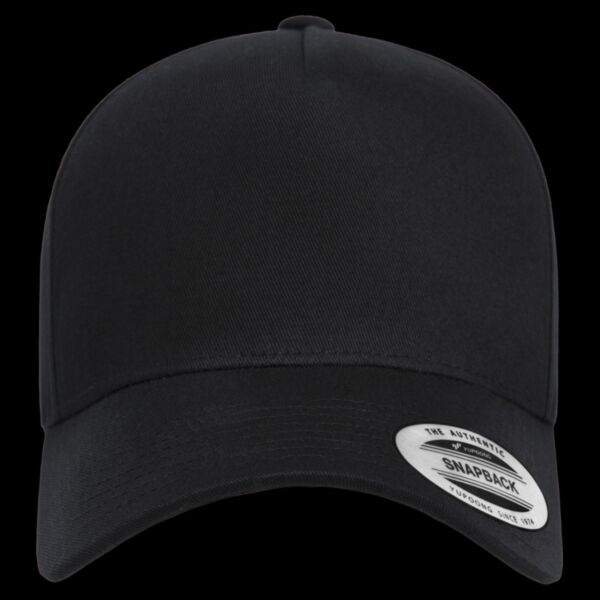 Retro Cotton Blend Trucker Snapback Cap Thumbnail