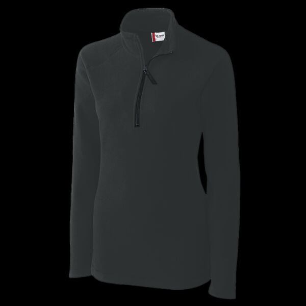 Clique Summit Performance Fleece Half Zip Womens Pullover Jacket Thumbnail