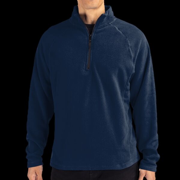 Clique Summit Performance Fleece Half Zip Mens Pullover Jacket Thumbnail
