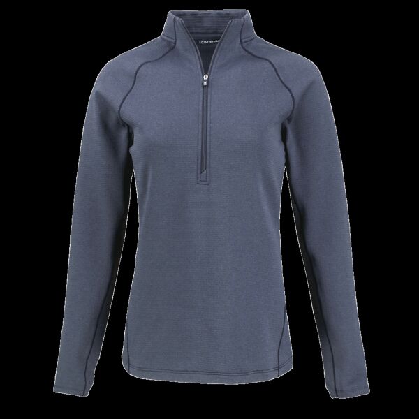 Cutter & Buck Peshastin Eco Fleece Recycled Womens Half Zip Pullover Thumbnail
