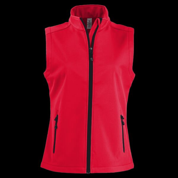 Clique Tempo Eco Stretch Full Zip Womens Softshell Vest Thumbnail
