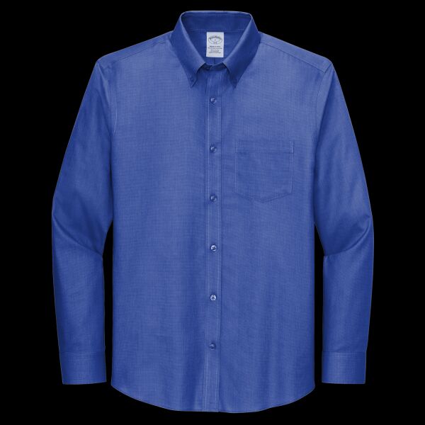 Tall Wrinkle Free Stretch Nailhead Shirt Thumbnail