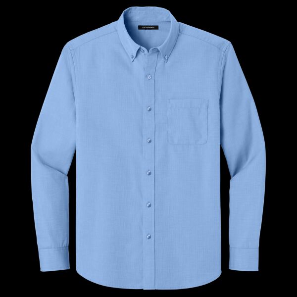 Long Sleeve Nailhead Easy Care Shirt Thumbnail