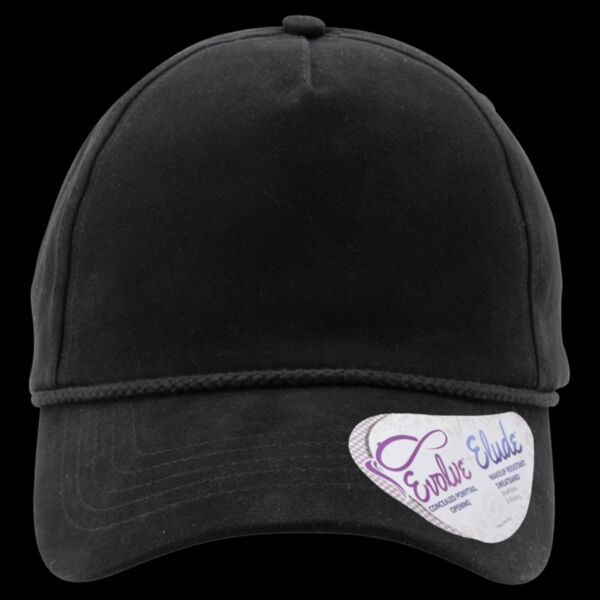 Women's Washed Five-Panel Rope Cap Thumbnail