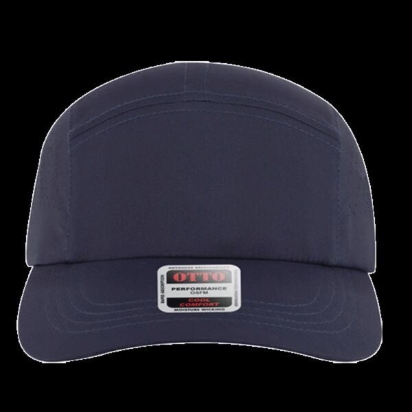 OTTO CAP 5 Panel Running Hat w/ Elastic Soft Visor Thumbnail