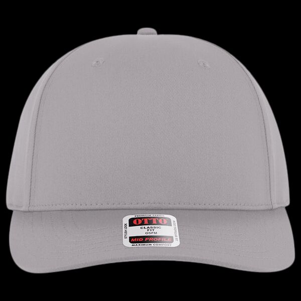 OTTO CAP Seamless 6 Panel Mid Profile Baseball Cap Thumbnail