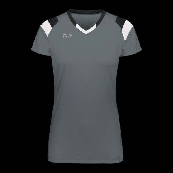 Girls TruHit Tri-Color Short Sleeve Jersey Thumbnail