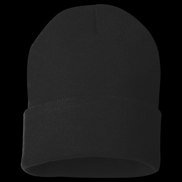 USA-Made 12'' Knit Cuffed Beanie Thumbnail