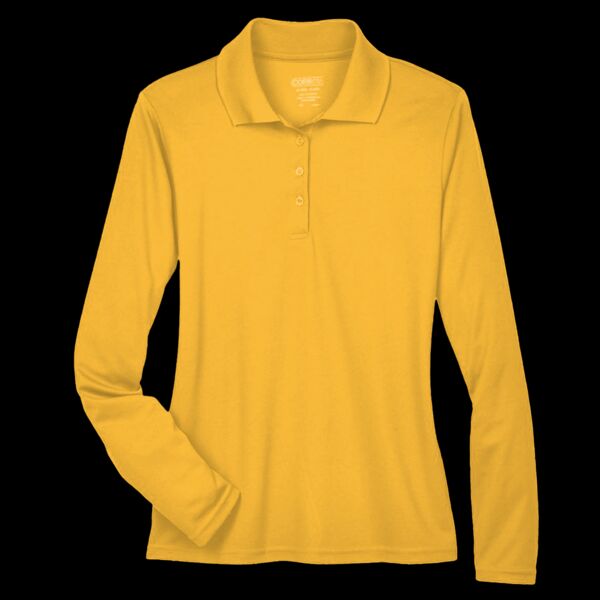 Women's Pinnacle Performance Long Sleeve Piqué Polo Thumbnail