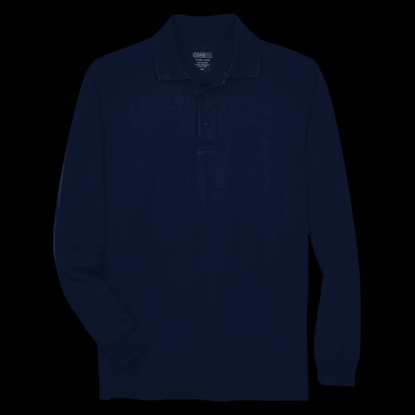 Men's Tall Pinnacle Performance Long Sleeve Piqué Polo Thumbnail