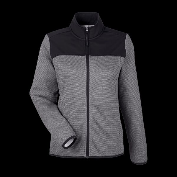 Women's Venture Heathered Stripe Hybrid Jacket Thumbnail