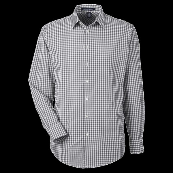 Men's CrownLux Performance® Gingham Dress Shirt Thumbnail