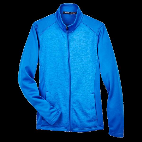 Women's Newbury Colorblock Mélange Fleece Full-Zip Jacket Thumbnail
