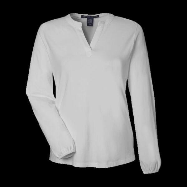 Women's Raleigh Half-Placket Knit Top Thumbnail