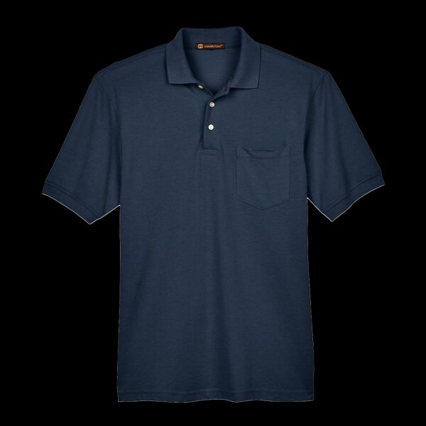 Men's Easy Blend™ Polo with Pocket Thumbnail