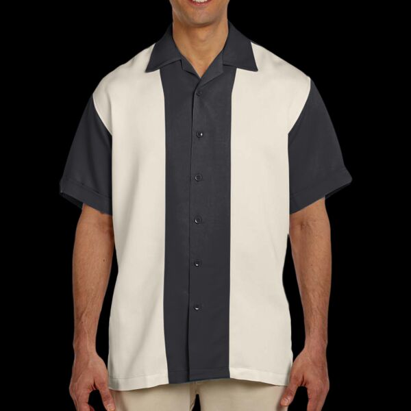 Men's Two-Tone Camp Shirt Thumbnail