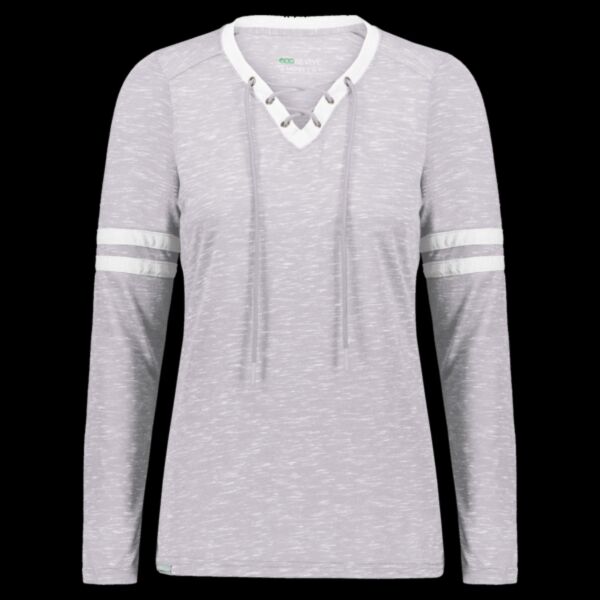 Women's Eco Revive™ Monterey Long Sleeve V-Neck T-Shirt Thumbnail