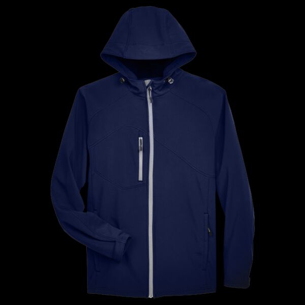 Men's Prospect Two-Layer Fleece Bonded Soft Shell Hooded Jacket Thumbnail