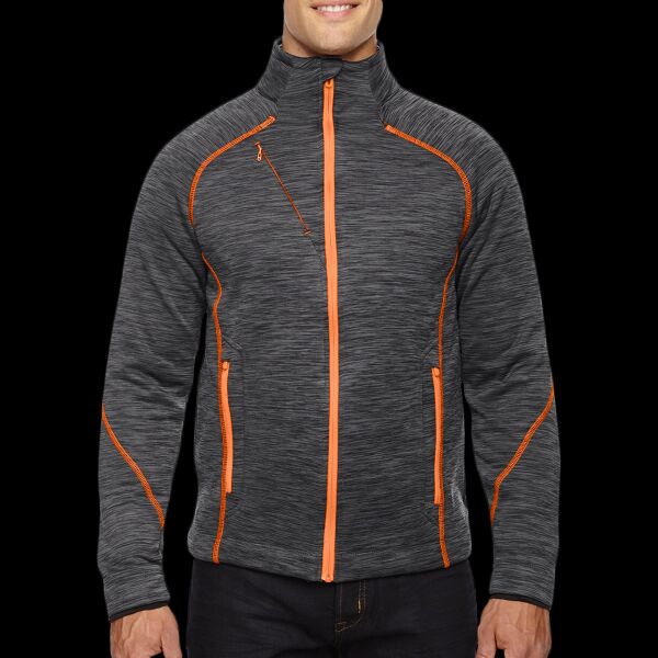 Men's Flux Mélange Bonded Fleece Jacket Thumbnail