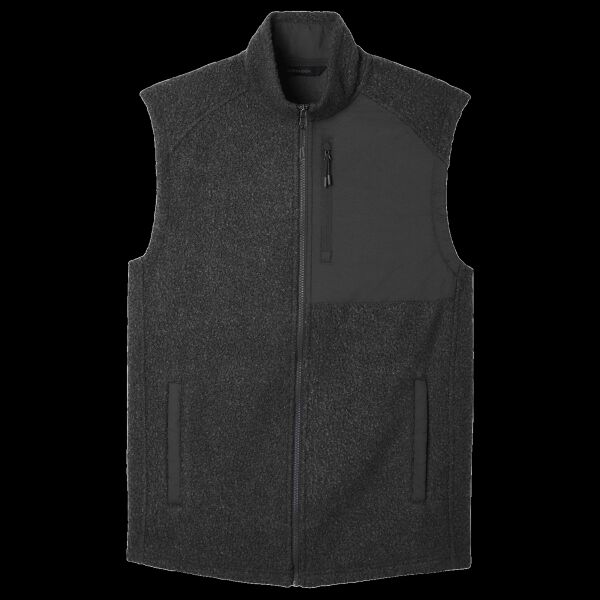 Men's Aura Sweater Fleece Vest Thumbnail