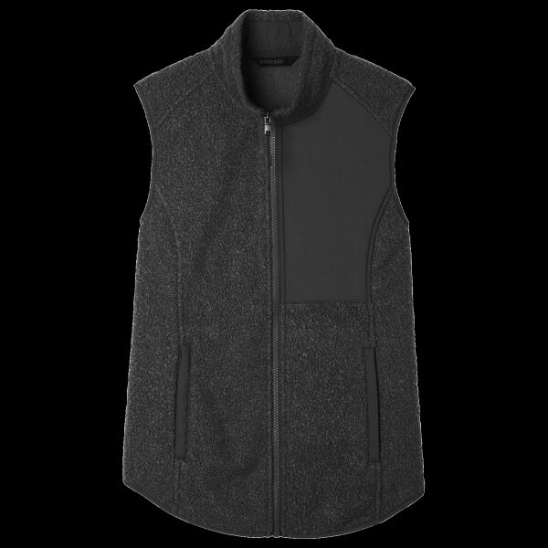 Women's Aura Sweater Fleece Vest Thumbnail