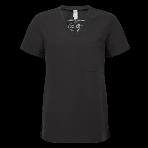 Women's Limitless V-Neck Stretch Scrub Top Thumbnail