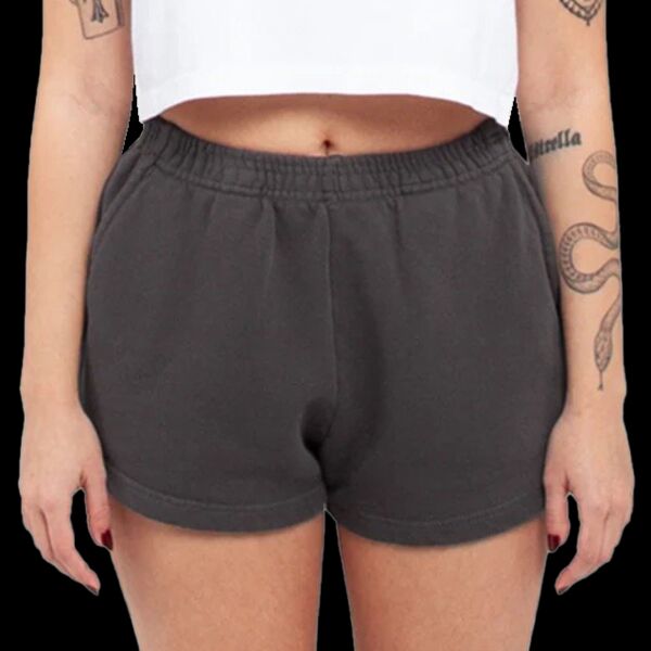 Women's Garment-Dye Fleece Shorts Thumbnail