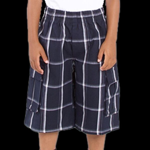 Youth Plaid Shorts Thumbnail
