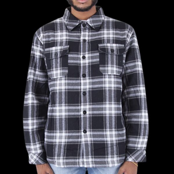 Men's Plaid Flannel Jacket Thumbnail