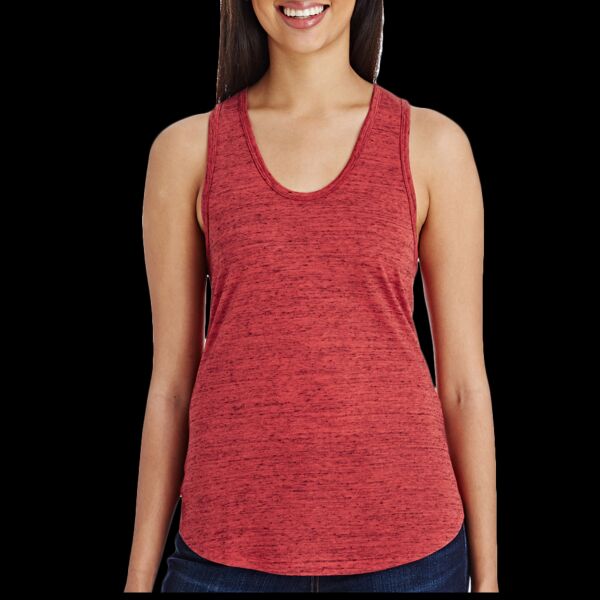 Women's Blizzard Jersey Racer Tank Top Thumbnail