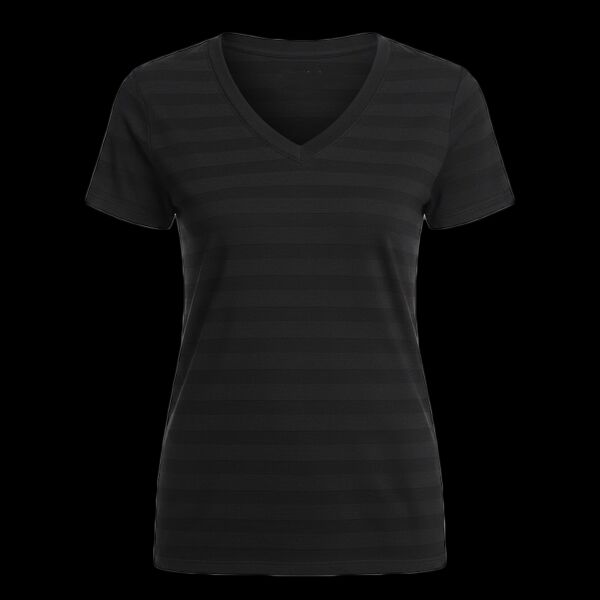 Women's Invisible Stripe V-Neck T-Shirt Thumbnail
