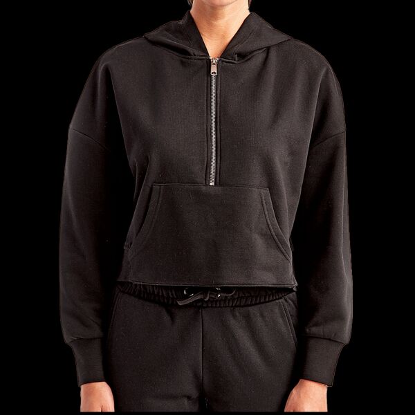 Women's Alice Half-Zip Hooded Sweatshirt Thumbnail
