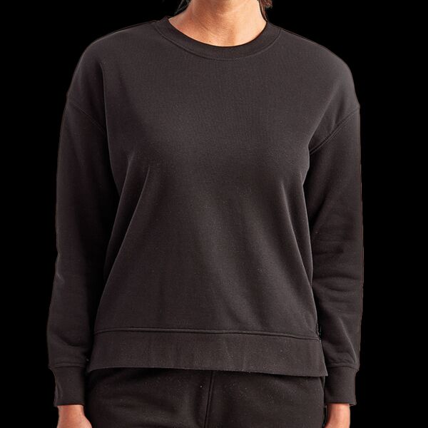 Women's Billie Side-Zip Crewneck Sweatshirt Thumbnail