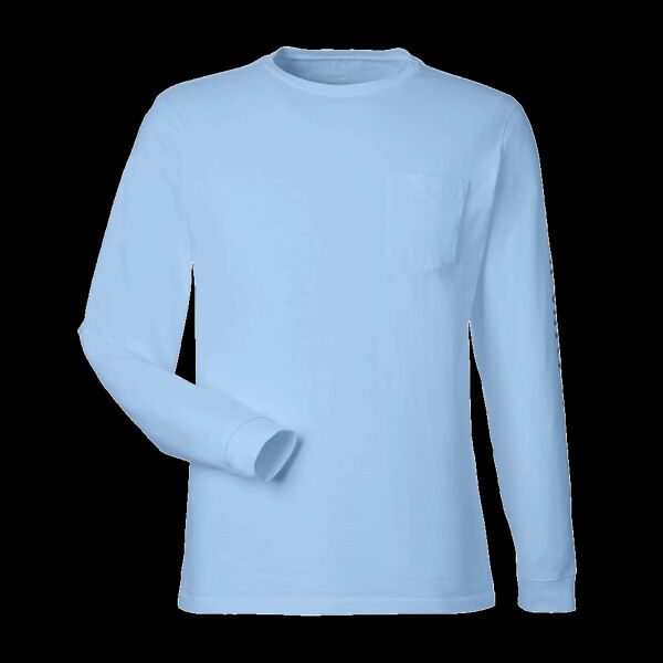 Unisex Long Sleeve Pocket T-Shirt Thumbnail