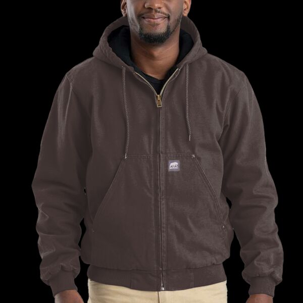 Men's Heartland Washed Cotton Duck Hooded Jacket Thumbnail