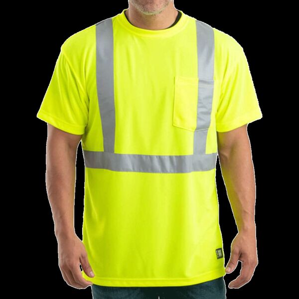 Men's Hi-Vis Class 2 Performance Pocket T-Shirt Thumbnail