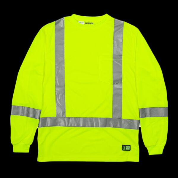 Men's Hi-Vis Class 3 Performance Pocket T-Shirt Thumbnail
