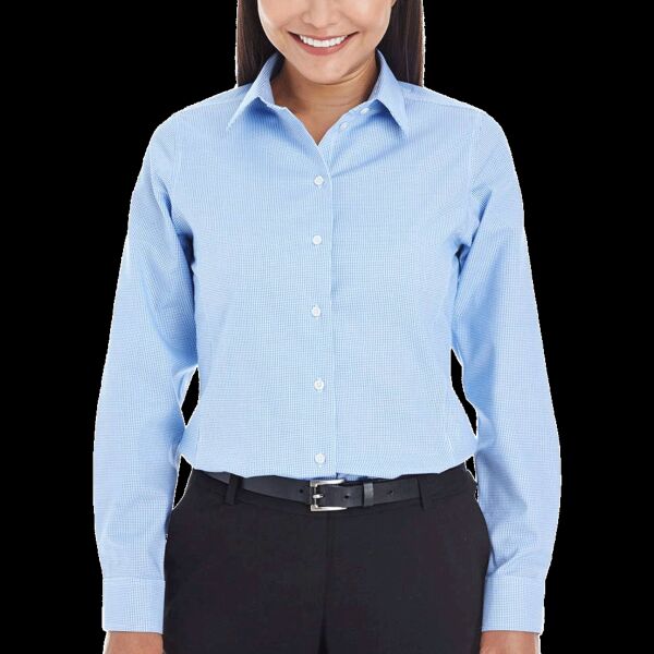 Women's Crown Collection® Royal Dobby Woven Dress Shirt Thumbnail