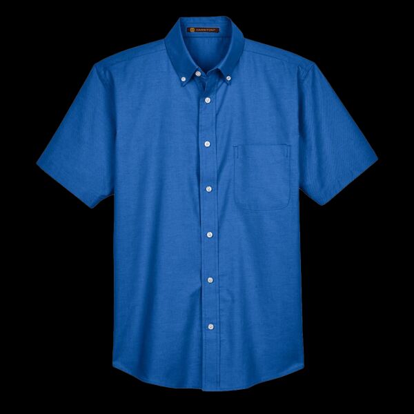 Men's Oxford Short Sleeve with Stain-Release Thumbnail