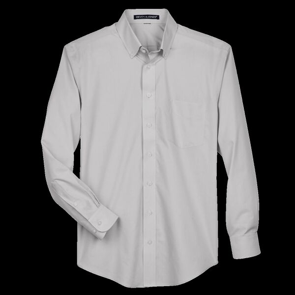 Men's Crown Collection® Broadcloth Woven Dress Shirt Thumbnail
