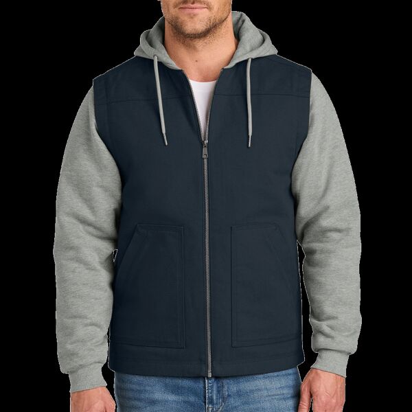 Duck Fleece Full Zip Hooded Jacket Thumbnail