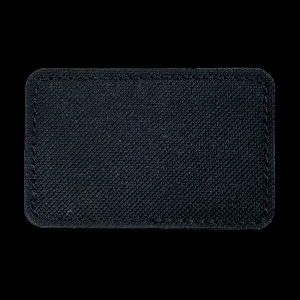 Medium Blank Black Patch - Qty 10 Thumbnail