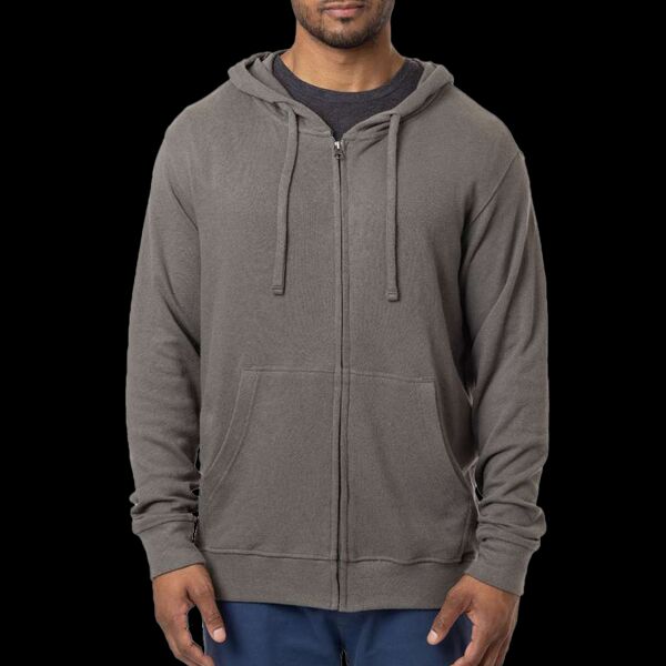 Unisex Hemp Hero Full-Zip Hooded Sweatshirt Thumbnail