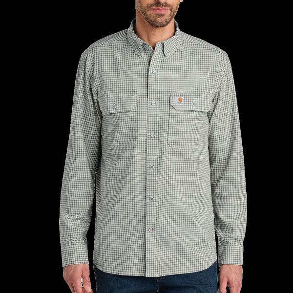 Rugged Flex ® Plaid Long Sleeve Shirt Thumbnail