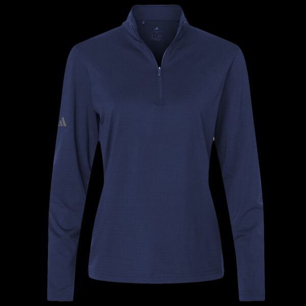 Women's Textured Stripe Quarter-Zip Pullover Thumbnail