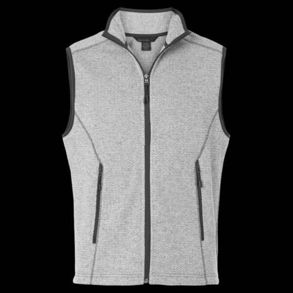 Men's Jasper Jacquard Fleece Vest Thumbnail